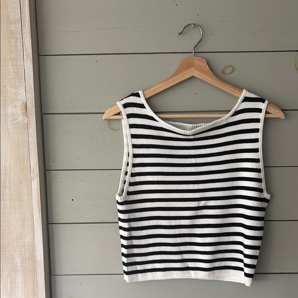 Song of Style Ribbed Knit Striped Tank – Size medium - Picture 1 of 4